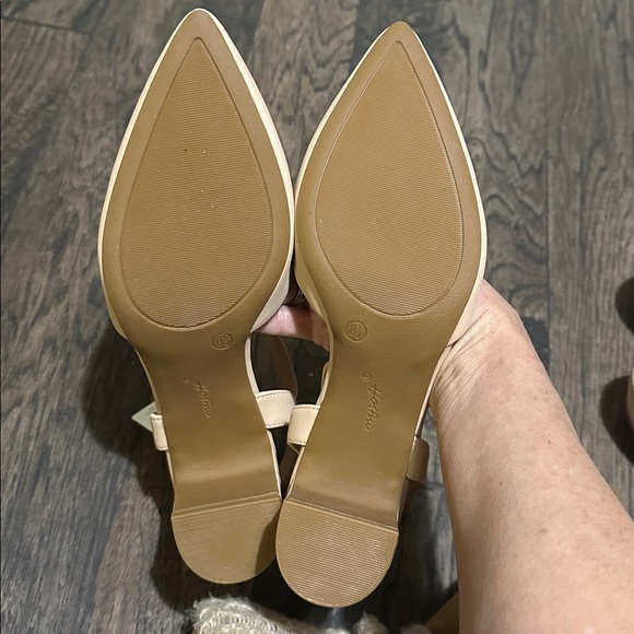 Elegant Nude Women's Heels - Picture 4 of 6